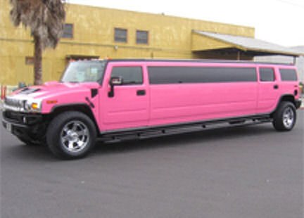 Pink Hummer H2 Limo. Pink Hummer H2 Limo