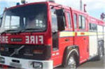 Red Fire Engine limousine hire in UK