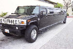 Chauffeur stretched black Hummer H2 limousine hire interior  in Glasgow, Edinburgh, Aberdeen, Dundee, Scotland